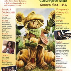 Sagra della Zucca a Caorera (BL)