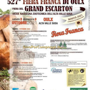 Fiera Franca e del Grand Escarton di Oulx (TO)